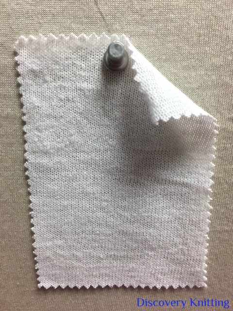 Linen Viscose Jersey Knit Fabric ~Ecru